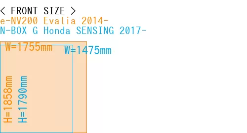 #e-NV200 Evalia 2014- + N-BOX G Honda SENSING 2017-